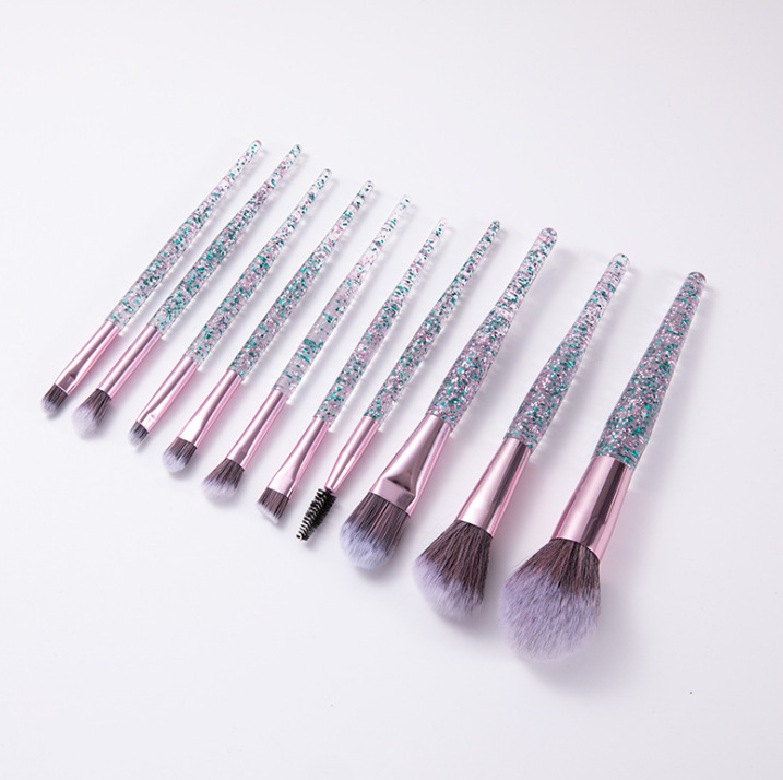 10-Piece Makeup Brush Set