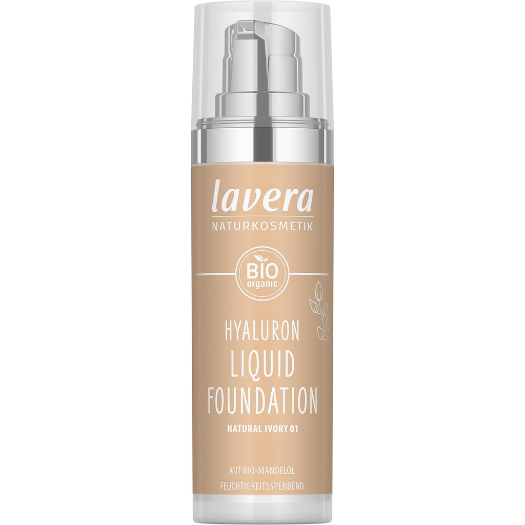 Lavera Hyaluron Liquid Foundation — Natural Ivory