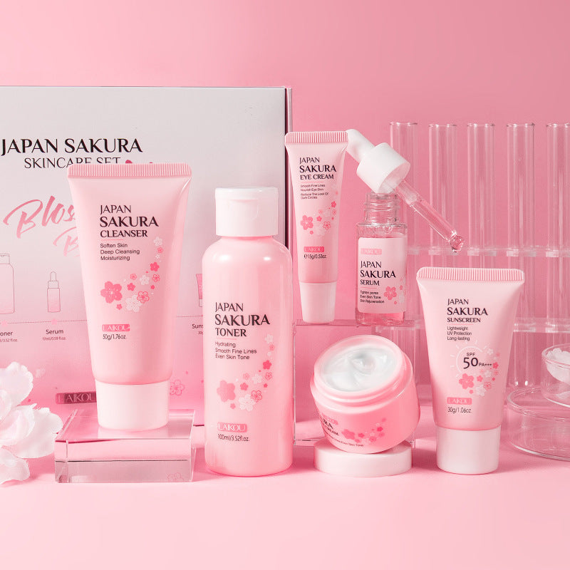 Sakura 6-Piece Skincare Set