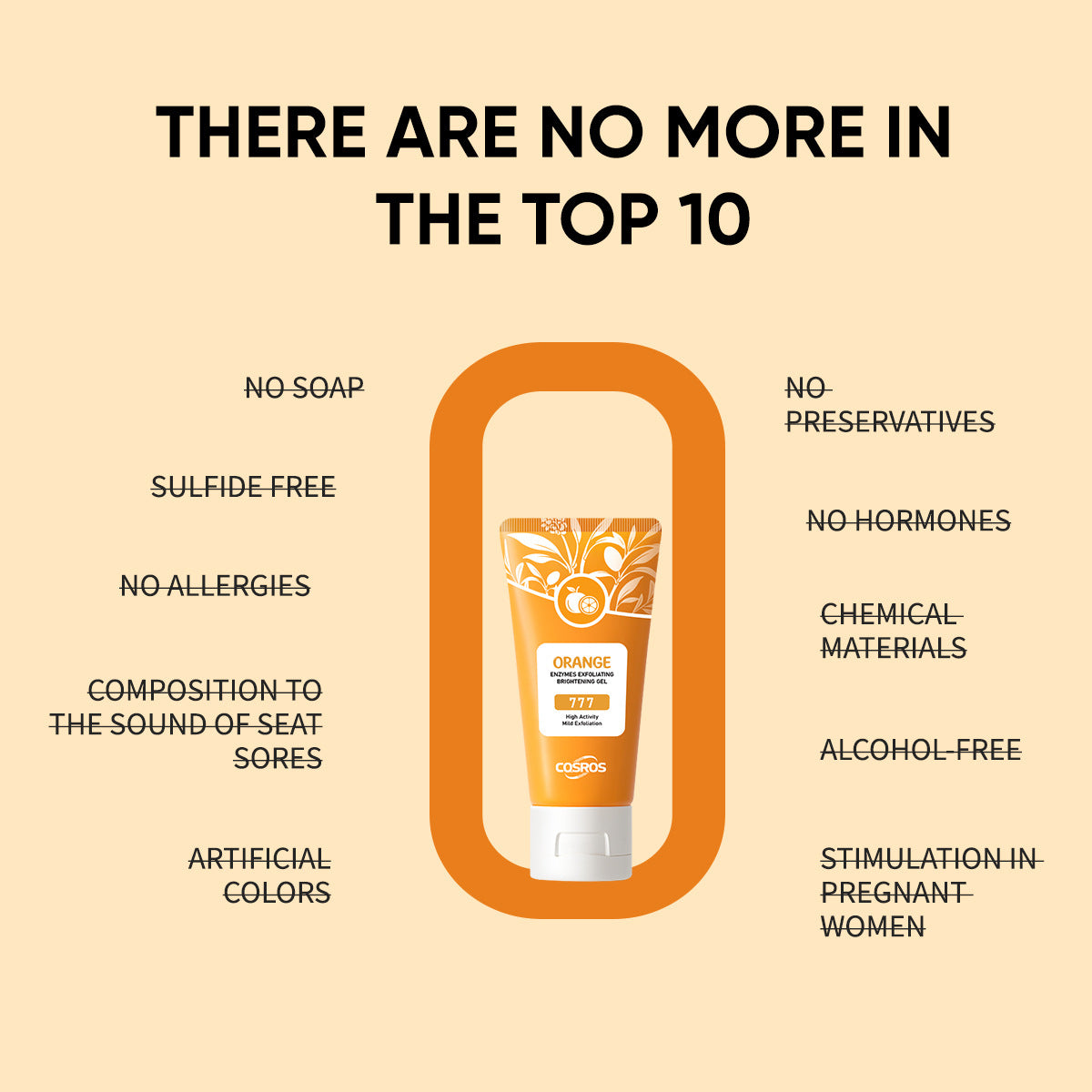Orange Exfoliating Facial Gel