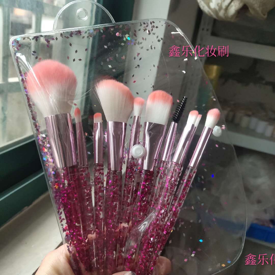 10-Piece Makeup Brush Set