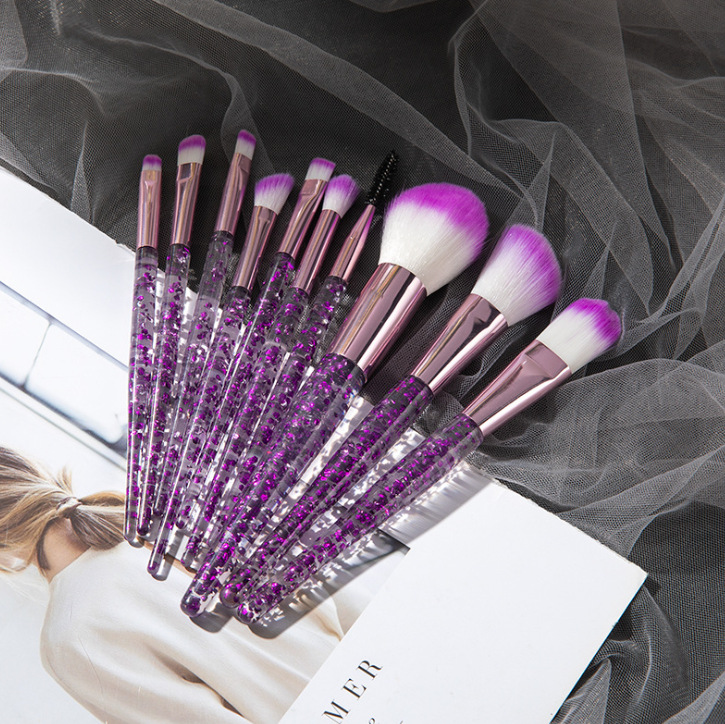 10-Piece Makeup Brush Set